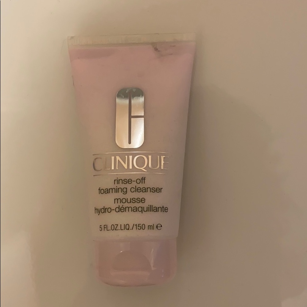 Clinique rinse off foaming cleanser
